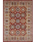 Loomaknoti Alsbrooke Delary Orange/Cream EA005 9 ft. 10 in. X 12 ft. 10 in. Rectangle Rug