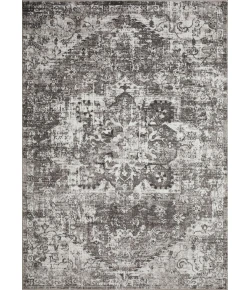 Loomaknoti Rhane Alemern Gray/Cream ER019 7 ft. 10 in. X 9 ft. 10 in. Rectangle Rug