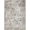 Loomaknoti Aysal Alazah Cream/Gray EAY001 9 ft. 10 in. X 12 ft. 10 in. Rectangle Rug