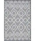 Loomaknoti Breyleigh Calvyn Gray/Cream EB004 2 ft. X 3 ft. Rectangle Rug