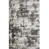 Loomaknoti Rhane Vearali Gray/Cream ER002 3 ft. 3 in. X 5 ft. 3 in. Rectangle Rug