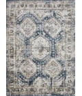 Loomaknoti Kehleigh Auborn Blue/Cream EK011 7 ft. 10 in. X 9 ft. 10 in. Rectangle Rug