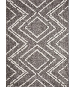 Loomaknoti Vemoa Armeley Gray/Cream EV004 6 ft. 7 in. X 9 ft. 2 in. Rectangle Rug