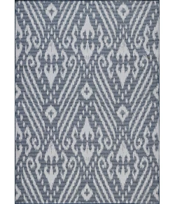 Loomaknoti Breyleigh Calitrah Blue/Cream EB005 7 ft. 10 in. X 9 ft. 10 in. Rectangle Rug