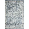 Loomaknoti Kehleigh Azbailie Blue/Cream EK015 4 ft. X 6 ft. Rectangle Rug