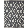 Loomaknoti Vemoa Avonako Blue/Cream EV003 7 ft. 10 in. X 9 ft. 10 in. Rectangle Rug