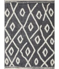 Loomaknoti Vemoa Avonako Blue/Cream EV003 7 ft. 10 in. X 9 ft. 10 in. Rectangle Rug