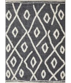 Loomaknoti Vemoa Avonako Blue/Cream EV003 7 ft. 10 in. X 9 ft. 10 in. Rectangle Rug