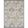 Loomaknoti Kehleigh Dravan Blue/Cream EK001 6 ft. 7 in. X 9 ft. 2 in. Rectangle Rug