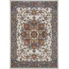 Loomaknoti Alsbrooke Amrenta Cream/Blue EA001 6 ft. 7 in. X 9 ft. 2 in. Rectangle Rug