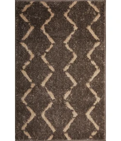 Loomaknoti Kissandrah Brynder Brown/Beige EKI001 2 ft. X 3 ft. Rectangle Rug