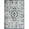 Loomaknoti Kehleigh Avelanz Blue/Cream EK014 2 ft. X 3 ft. Rectangle Rug