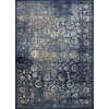 Loomaknoti Aysal Alazah Blue/Cream EAY001 9 ft. 10 in. X 12 ft. 10 in. Rectangle Rug