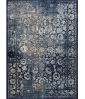 Loomaknoti Aysal Alazah Blue/Cream EAY001 9 ft. 10 in. X 12 ft. 10 in. Rectangle Rug