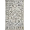 Loomaknoti Kehleigh Avalie Cream/Beige EK017 3 ft. 3 in. X 5 ft. 3 in. Rectangle Rug