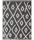 Loomaknoti Vemoa Avonako Blue/Cream EV003 7 ft. 10 in. X 9 ft. 10 in. Rectangle Rug
