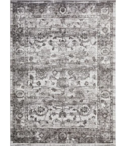 Loomaknoti Rhane Vandian Cream/Gray ER005 7 ft. 10 in. X 9 ft. 10 in. Rectangle Rug