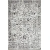 Loomaknoti Rhane Allory Gray/Cream ER014 4 ft. X 6 ft. Rectangle Rug