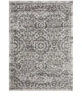 Loomaknoti Rhane Alreka Gray/Cream ER022 9 ft. 10 in. X 12 ft. 10 in. Rectangle Rug