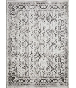 Loomaknoti Rhane Almurz Gray/Cream ER013 6 ft. 7 in. X 9 ft. 2 in. Rectangle Rug