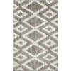 Loomaknoti Vemoa Aslayn Gray/Cream EV002 2 ft. X 3 ft. Rectangle Rug