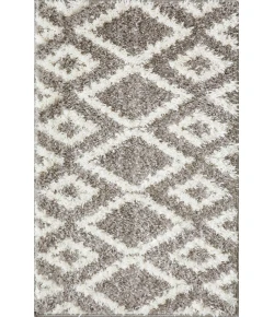 Loomaknoti Vemoa Aslayn Gray/Cream EV002 2 ft. X 3 ft. Rectangle Rug