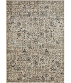 Loomaknoti Celena Asheley Cream/Blue EC006 6 ft. 7 in. X 9 ft. 2 in. Rectangle Rug