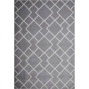 Loomaknoti Kissandrah Bleyana Gray/Cream EKI004 9 ft. 10 in. X 12 ft. 10 in. Rectangle Rug