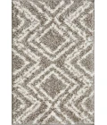 Loomaknoti Vemoa Armeley Gray/Cream EV004 2 ft.  X 3 ft.  Rectangle Rug