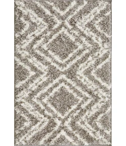 Loomaknoti Vemoa Armeley Gray/Cream EV004 2 ft. X 3 ft. Rectangle Rug