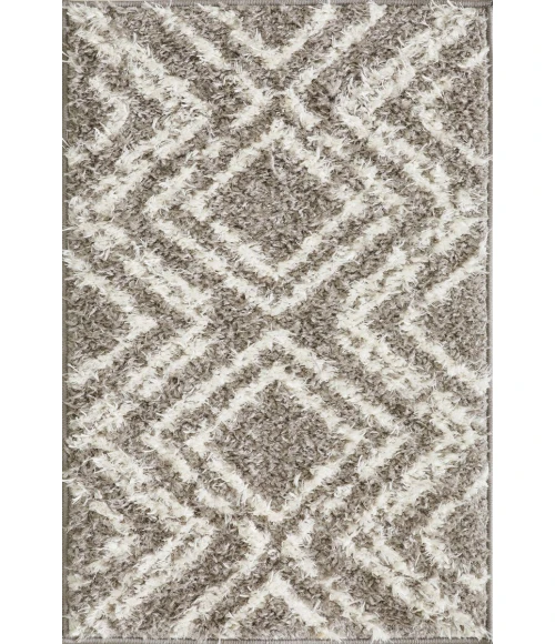 Loomaknoti Vemoa Armeley Gray/Cream EV004 2 ft.  X 3 ft.  Rectangle Rug