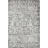 Loomaknoti Rhane Alreka Cream/Gray ER022 4 ft. X 6 ft. Rectangle Rug