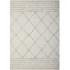Loomaknoti Kissandrah Bennita Cream/Gray EKI006 9 ft. 10 in. X 12 ft. 10 in. Rectangle Rug