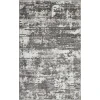 Loomaknoti Rhane Afrey Gray/Cream ER008 3 ft. 3 in. X 5 ft. 3 in. Rectangle Rug