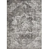 Loomaknoti Rhane Alemern Gray/Cream ER019 9 ft. 10 in. X 12 ft. 10 in. Rectangle Rug