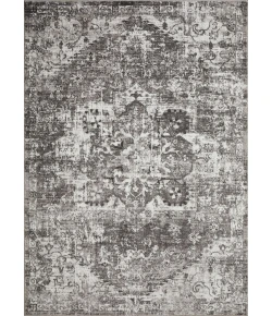 Loomaknoti Rhane Alemern Gray/Cream ER019 9 ft. 10 in. X 12 ft. 10 in. Rectangle Rug