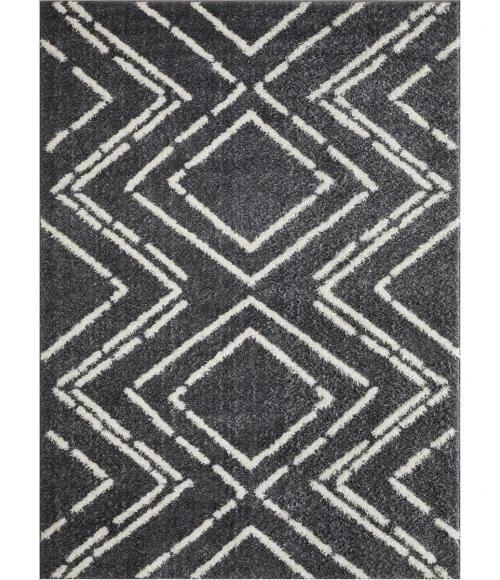 Loomaknoti Vemoa Armeley Blue/Cream EV004 6 ft. 7” X 9 ft. 2” Rectangle Rug