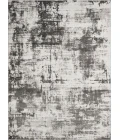 Loomaknoti Rhane Vearali Gray/Cream ER002 7 ft. 10 in. X 9 ft. 10 in. Rectangle Rug