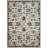 Loomaknoti Celena Ashbil Cream/Blue EC005 6 ft. 7 in. X 9 ft. 2 in. Rectangle Rug