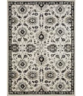 Loomaknoti Celena Ashbil Cream/Blue EC005 6 ft. 7 in. X 9 ft. 2 in. Rectangle Rug