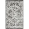 Loomaknoti Rhane Alvner Cream/Gray ER018 3 ft. 3 in. X 5 ft. 3 in. Rectangle Rug