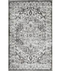 Loomaknoti Rhane Alvner Cream/Gray ER018 3 ft. 3 in. X 5 ft. 3 in. Rectangle Rug