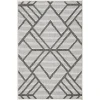 Loomaknoti Breyleigh Charske Cream/Gray EB002 2 ft. X 3 ft. Rectangle Rug