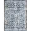 Loomaknoti Kehleigh Azbailie Blue/Cream EK015 6 ft. 7 in. X 9 ft. 2 in. Rectangle Rug