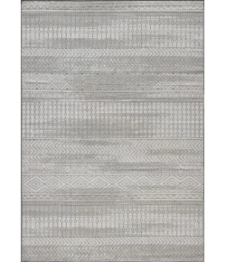 Loomaknoti Breyleigh Canderz Cream/Gray EB008 9 ft. 10 in. X 12 ft. 10 in. Rectangle Rug