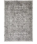 Loomaknoti Rhane Aberd Gray/Cream ER007 9 ft. 10 in. X 12 ft. 10 in. Rectangle Rug