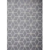 Loomaknoti Kissandrah Beraddo Gray/Cream EKI003 9 ft. 10 in. X 12 ft. 10 in. Rectangle Rug