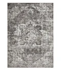 Loomaknoti Rhane Alemern Gray/Cream ER019 9 ft. 10 in. X 12 ft. 10 in. Rectangle Rug