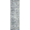 Loomaknoti Kehleigh Azbailie Blue/Cream EK015 2 ft. X 6 ft. 7 in. Rectangle Rug