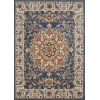 Loomaknoti Alsbrooke Amrenta Blue/Cream EA001 7 ft. 10 in. X 9 ft. 10 in. Rectangle Rug